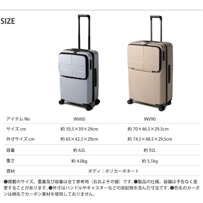 innovator（イノベーター） スーツケース キャリーケース 正規品 INV90