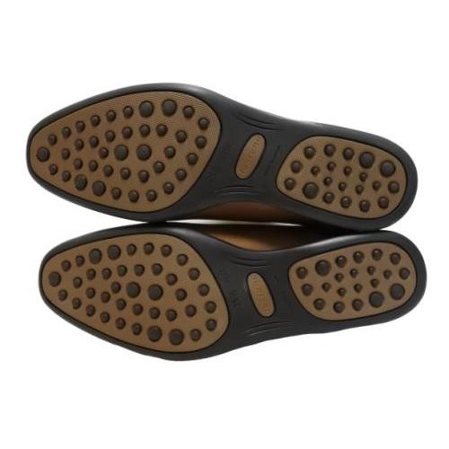 KANEKA designo7001 ブラウン 幅広4E 日本製本革タウン