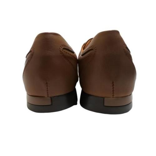 KANEKA designo7001 ブラウン 幅広4E 日本製本革タウンウォーキング