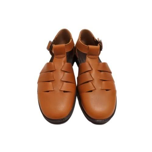 KOBE DADA CAM-39 ブラウン コンフォートバックルサンダル 送料無料