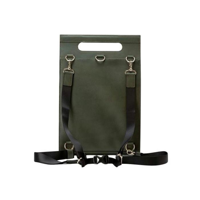 豊岡鞄 TOTTE MBC022 ネイビーグリーン 3wayリュック 送料無料 トッテ リュック 牛革 本革 NAVY GREEN 紺色 緑色 かばん カバン バッグの画像