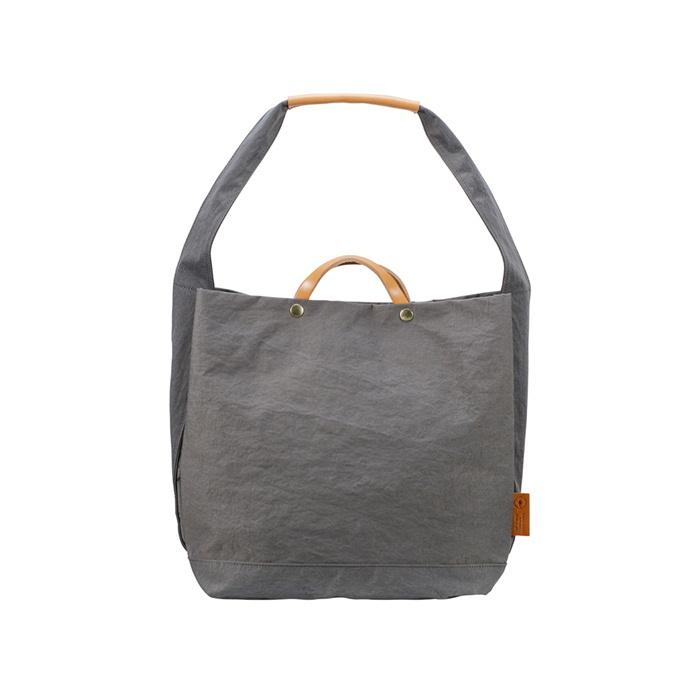 豊岡鞄 つつむ S2000 グレー TUTUMU News paper tote 送料無料 TUTUMU 
