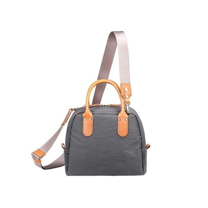豊岡鞄 つつむ S5100 グレー TUTUMU Mini Boston Nylon 送料無料
