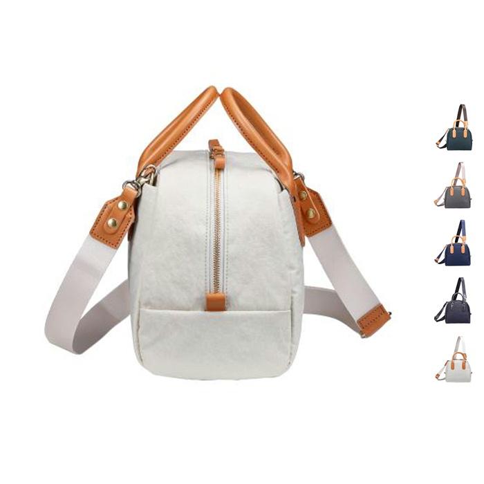 豊岡鞄 つつむ S5100 グレー TUTUMU Mini Boston Nylon 送料無料