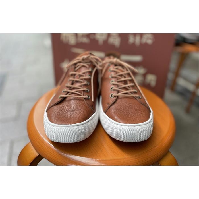 ant-riche YR0100M ブラウン MENS AKAUSHI レザースニーカー 送料無料