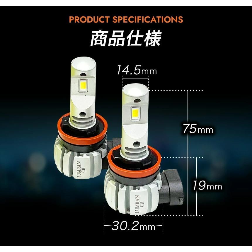 LEDフォグランプ イエロー 2色 ホワイト 18系クラウン ゼロ