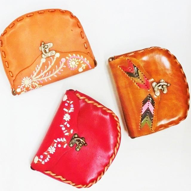 60's 70'sレザーヒッピーショルダーバッグ【全3色】 : 旅空 tabisora