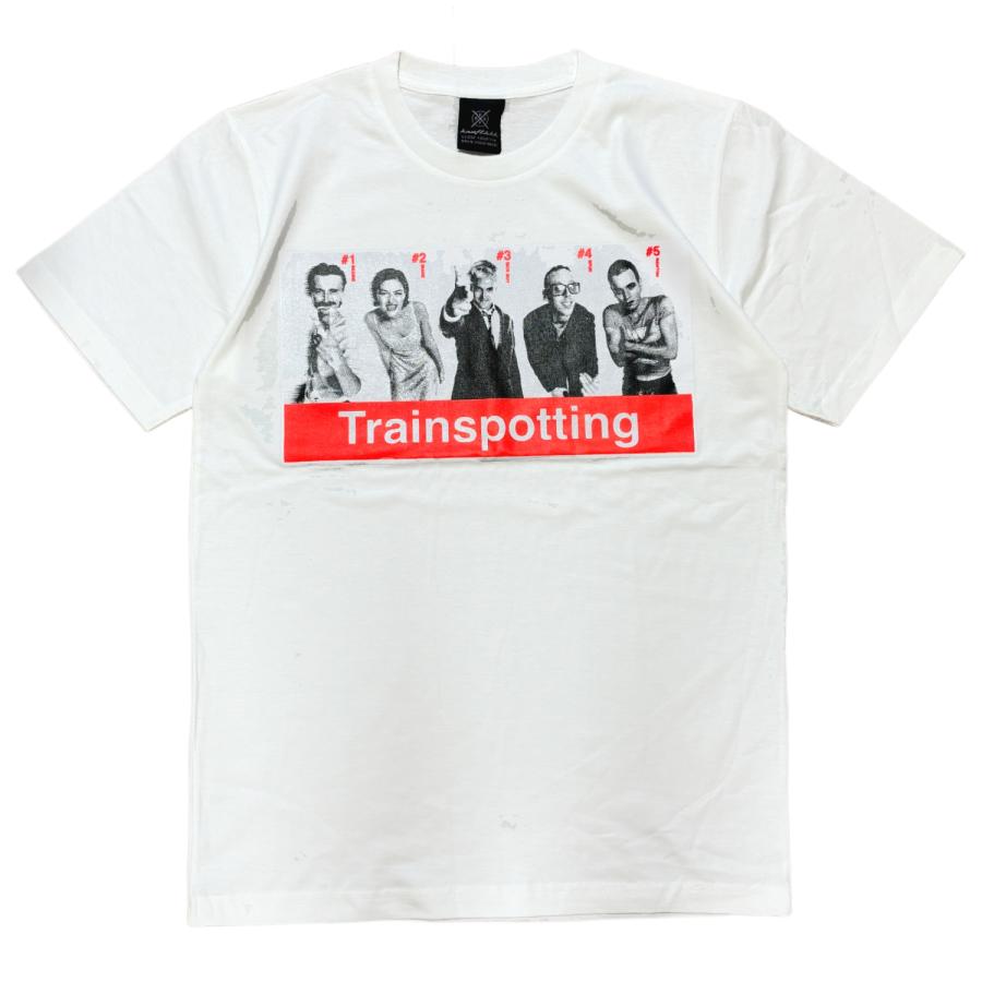 映画 Tシャツ トレインスポッティング 半袖 メンズ レディース 白 