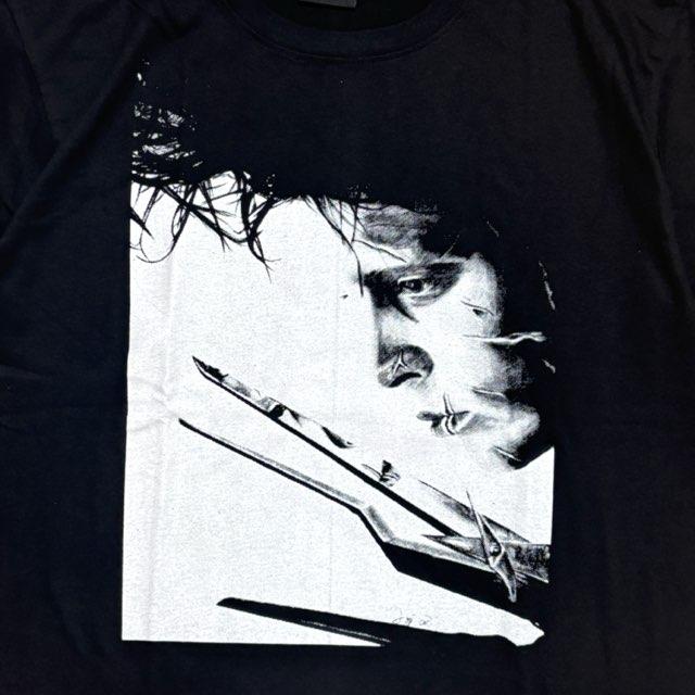 シザーハンズmovieTシャツ 映画 シザーハンズ Tシャツ ユニセックス ブラック : 旅空 tabisora