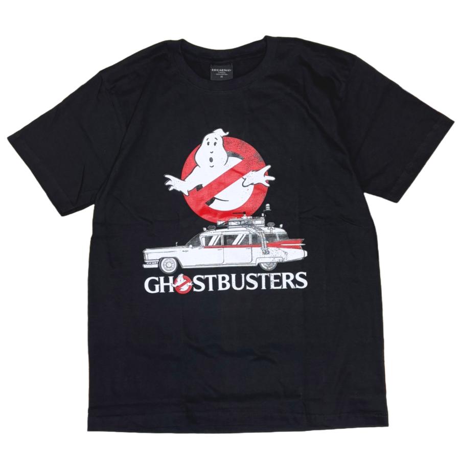 映画 Tシャツ ゴーストバスターズ 半袖 メンズ レディース 黒 ブラック