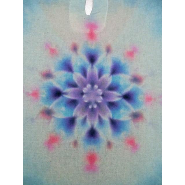 ハンサム染め最新作 新型ゆったりワンピース 優しく爽やかな水色に華やかな大曼荼羅 Hd10 43 旅空 Tabisora Foolsgold Web Shop 通販 Yahoo ショッピング