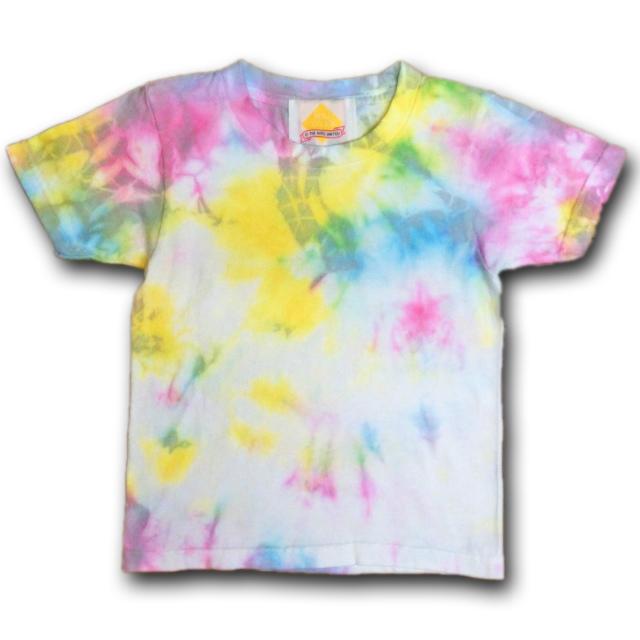 HIPPIES DYE 手染めタイダイ絞り染め ムラ染め Tシャツ 