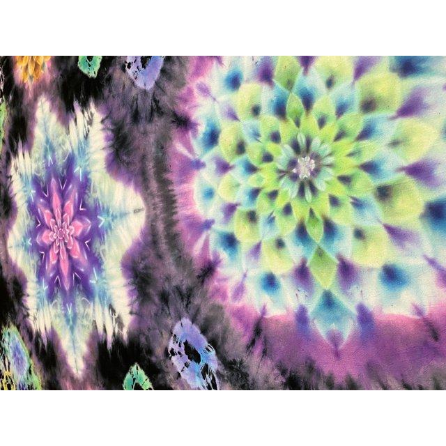 タイダイ染め タペストリー Hippies Dye 最新作 銀河三連 : 旅空
