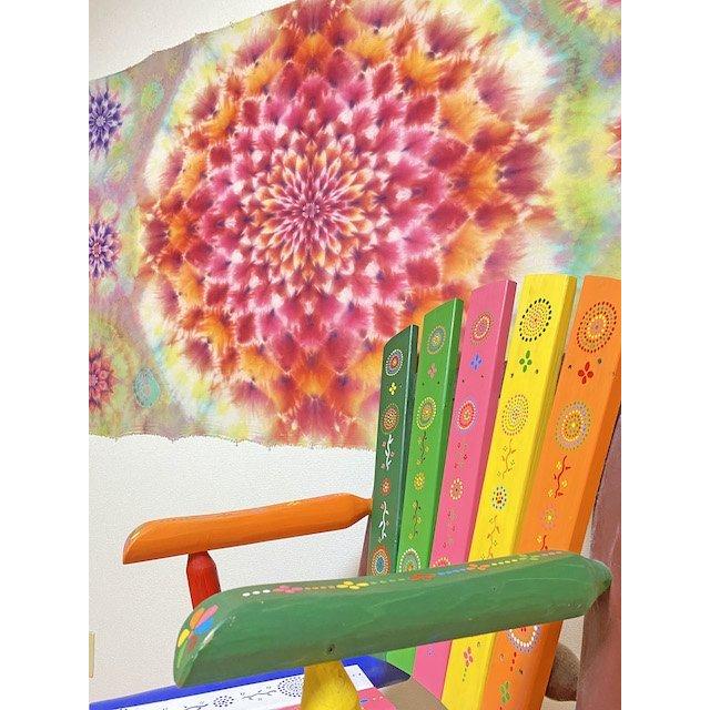 絞り染め、秘めたる花 絞り染め、秘めたる花 本
