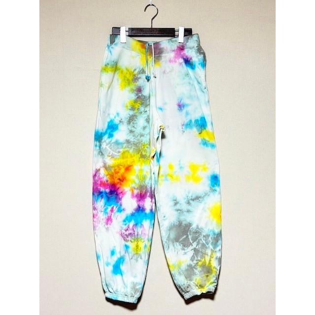 タイダイ染め スウェットパンツ Lサイズ カラフル : 旅空 tabisora