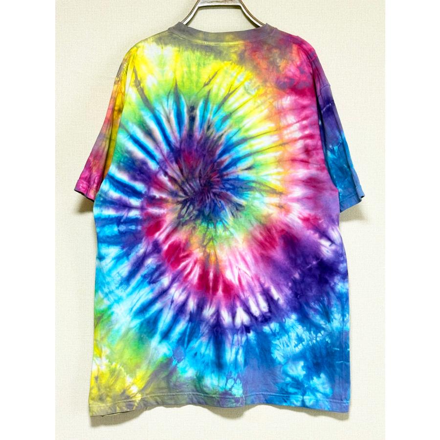 タイダイ Tシャツ XLサイズ カラフル スパイラル Hippies Dye : 旅空