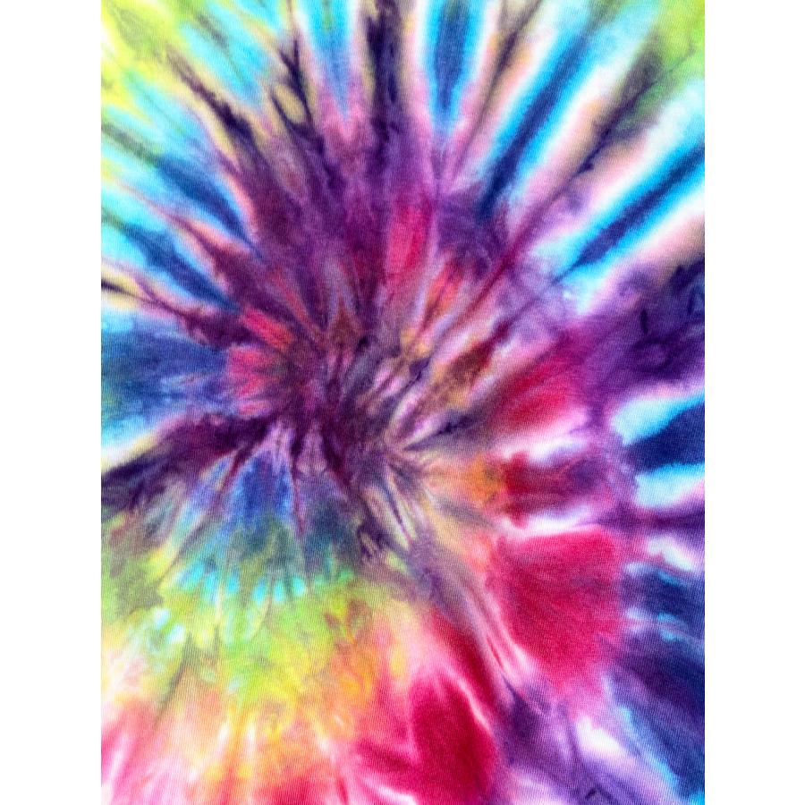 カラフルタイダイ タイダイ Tシャツ XLサイズ カラフル スパイラル Hippies Dye : 旅空