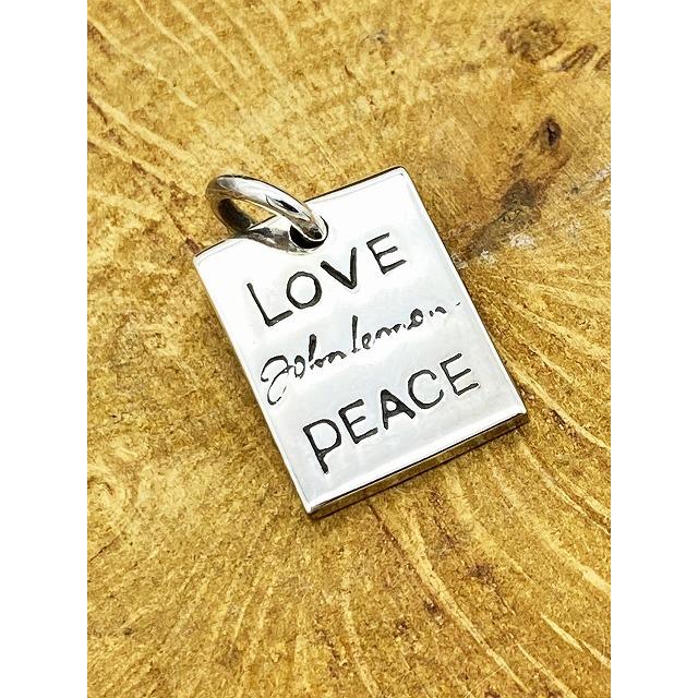 【限定品】ジョン レノン LOVE & PEACE ペンダントトップ 限定品】ジョン レノン LOVE & PEACE ペンダントトップ - メルカリ
