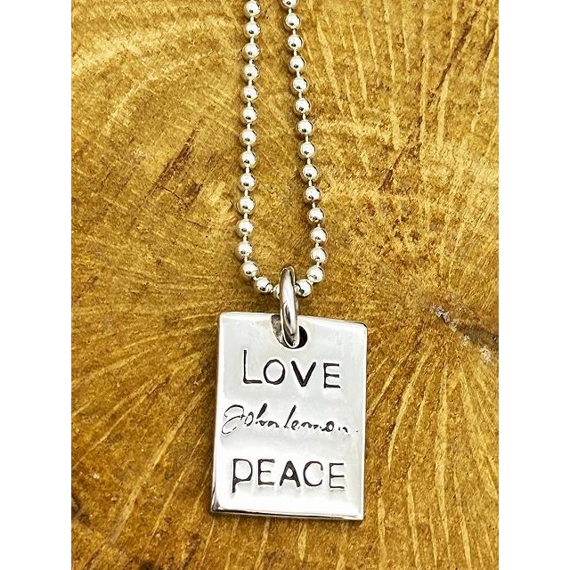 限定品】ジョン レノン LOVE & PEACE ペンダントトップ