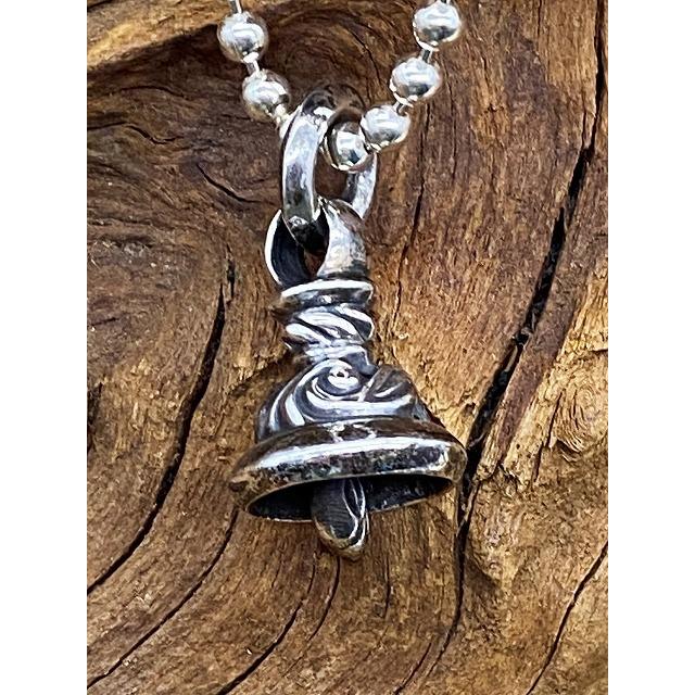 ベル　silver925 ネックレストップ 送料無料!!シルバーアクセサリー ペンダントトップ ベル アラベスク