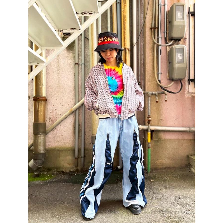 リメイクデニムパンツ ジャージ ROLLOVER : 旅空 tabisora foolsgold