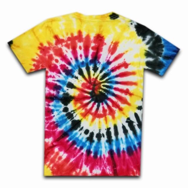 カラフルタイダイ カラフル☆タイダイ・絞り染めTシャツ Mサイズ【全6種】 : 旅空