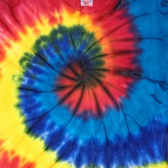 カラフルタイダイ カラフル☆タイダイ・絞り染めTシャツ Mサイズ【全6種】 : 旅空