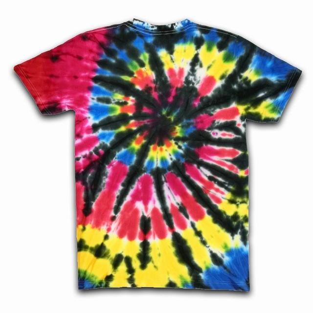 カラフル☆タイダイ・絞り染めTシャツ Lサイズ【全8種】 : 旅空