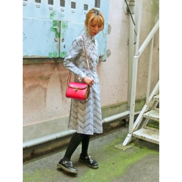 ワンピース レディース きれいめ レトロ 古着 ロック 60年代 70年代