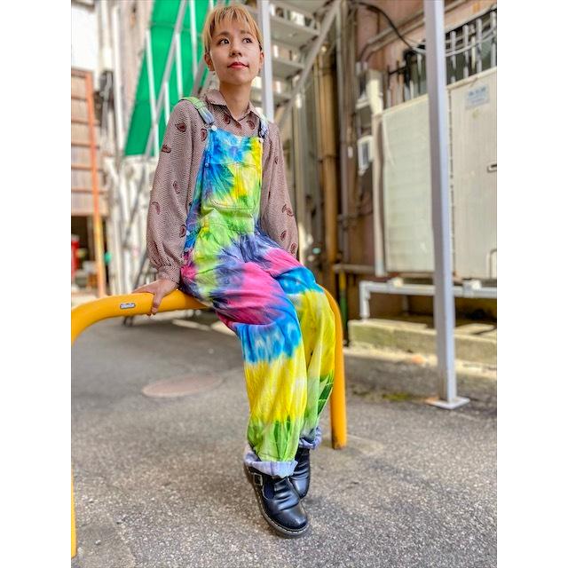 magoo リメイク　ビンテージ　デニム　オーバーオール サロペット　古着 magoo リメイク ビンテージ デニム オーバーオール サロペット 古着