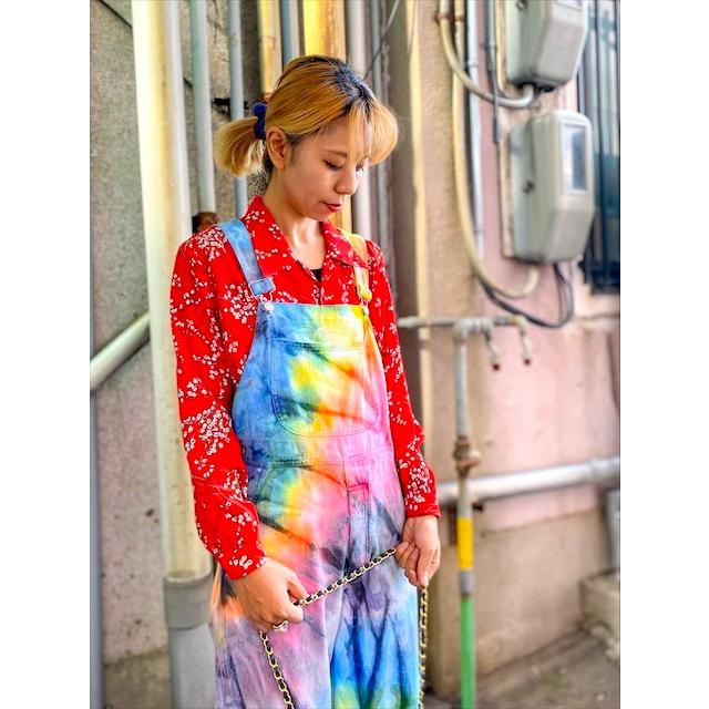 Used 古着 サロペット オーバーオール デニム レディース メンズ