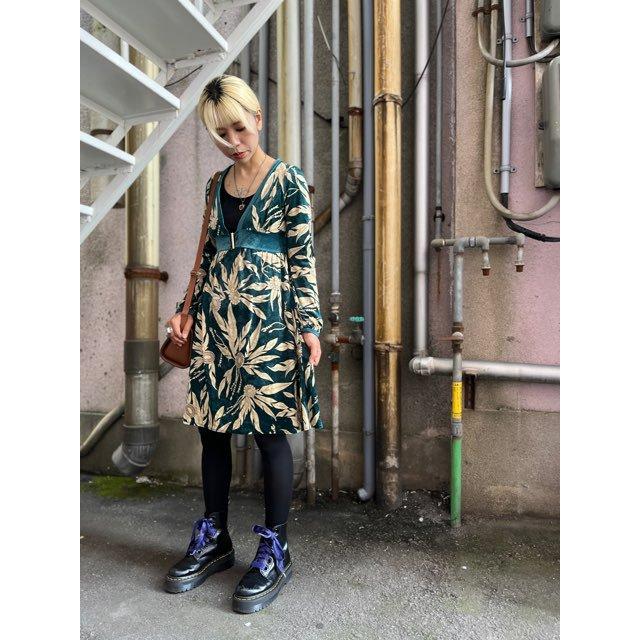 昭和レトロ 古着 チュニック ワンピース 長袖 : 旅空 tabisora