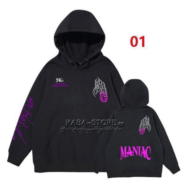 新品 Stray Kids MANIAC 韓流グッズ スキズ パーカー スウェット フード付き 春秋 男女兼用 周辺 応援服 打歌服カジュアルウェア ペアルック グッズ ウェア 服｜tabitobishokin2｜07