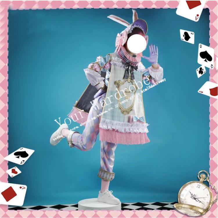 ツイステッドワンダーランド 風 エペル フェルミエ Epel Felmier 薔薇の王国のホワイトラビットフェス 新装 コスプレ衣装 クリスマス ハロウィン 文化祭 