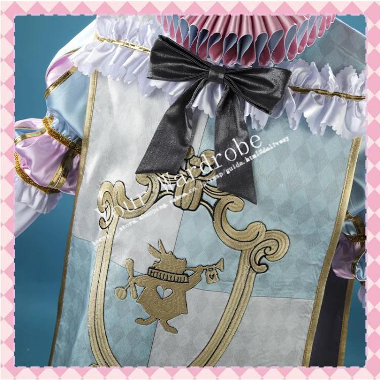 ツイステッドワンダーランド 風 エペル フェルミエ Epel Felmier 薔薇の王国のホワイトラビットフェス 新装 コスプレ衣装 クリスマス ハロウィン 文化祭 