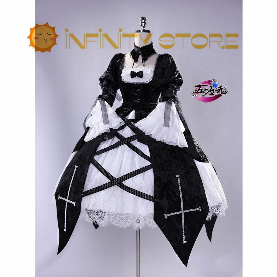 ICOS　ローゼンメイデン　コスプレ　水銀燈　衣装 ご理解した上でご購入をお願い致します