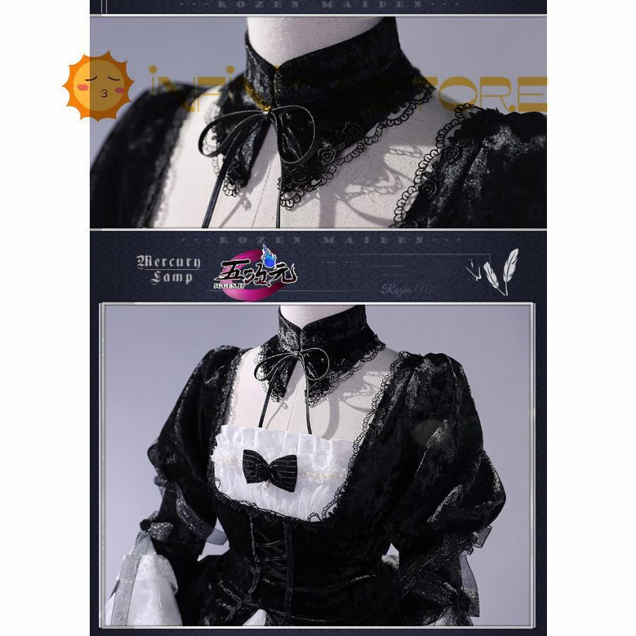 ICOS　ローゼンメイデン　コスプレ　水銀燈　衣装 ご理解した上でご購入をお願い致します