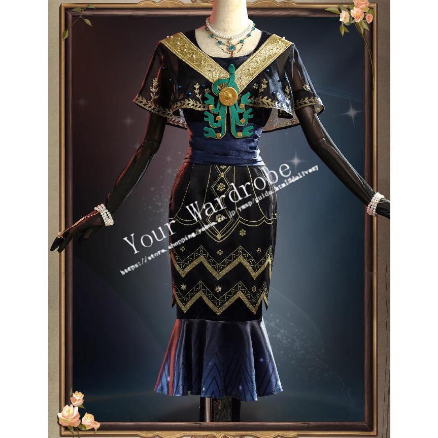 Identity V 第五人格 風 夢の女巫 メッセンジャー Yidhra The Dream Witch コスプレ衣裝 cosplay コスチューム イベント アニメ ハロウィン仮装 変装 