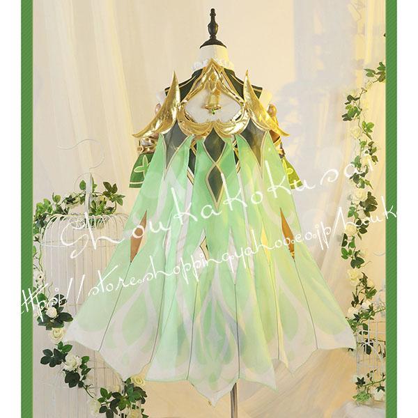 原神 げんしん 風 草神ナヒーダ Nahida コスプレ衣装 ウィッグ cos靴 cosplay パーティー 変装仮装 コスチューム 撮影 祭り 写真参照 予めご了承ください