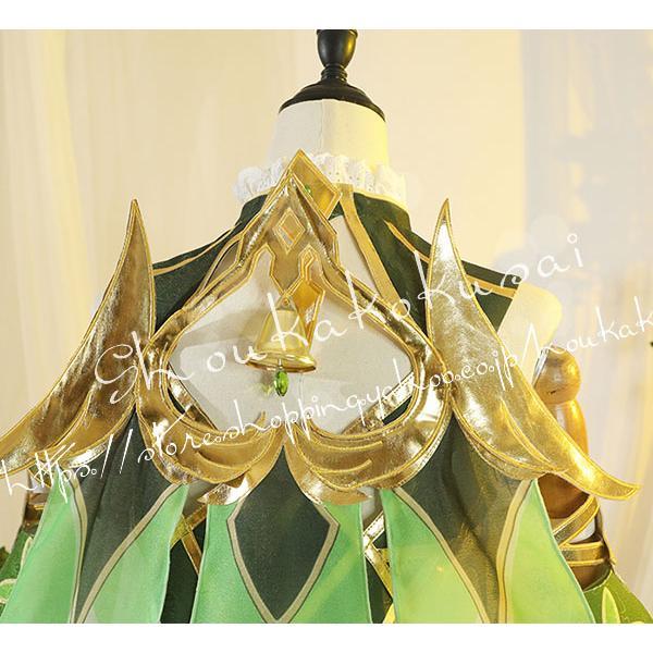 原神 げんしん 風 草神ナヒーダ Nahida コスプレ衣装 ウィッグ cos靴 cosplay パーティー 変装仮装 コスチューム 撮影 祭り 写真参照 予めご了承ください