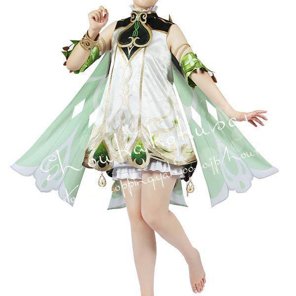 原神 げんしん 風 草神ナヒーダ Nahida コスプレ衣装 ウィッグ cos靴 cosplay パーティー 変装仮装 コスチューム 撮影 祭り 写真参照 予めご了承ください