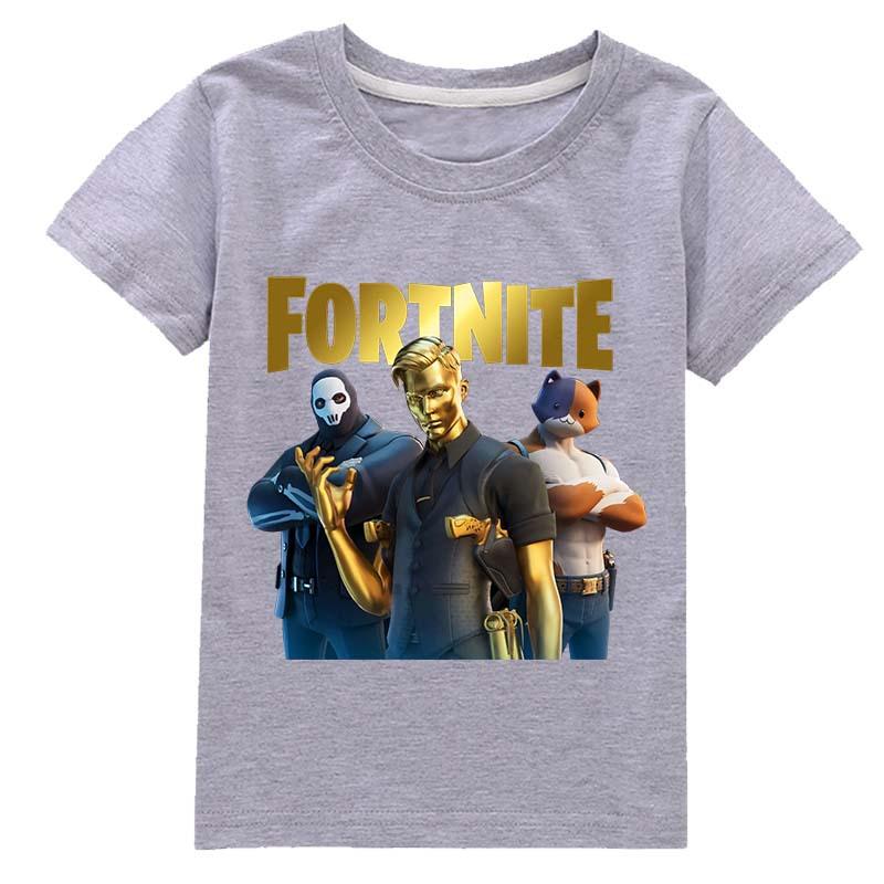 12色Tシャツ FORTNITE フォートナイト ティーシャツ 子供　キッズ　男の子　女の子　半袖 マイダス ブルーダス スカイ ゲーム キャラクター8367｜tabitobishokin｜03