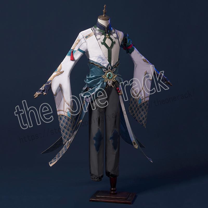 税込 崩壊：スターレイル 丹恒 コスプレ衣装 ウィッグ お盆 プレゼント