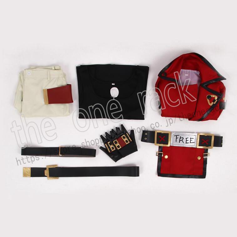 GUILTY GEAR　ギルティギア　ソル＝バッドガイ 　Sol Badguy　コスプレ衣装演出服 変装 cosplay 仮装 二次会 イベント パーティー 