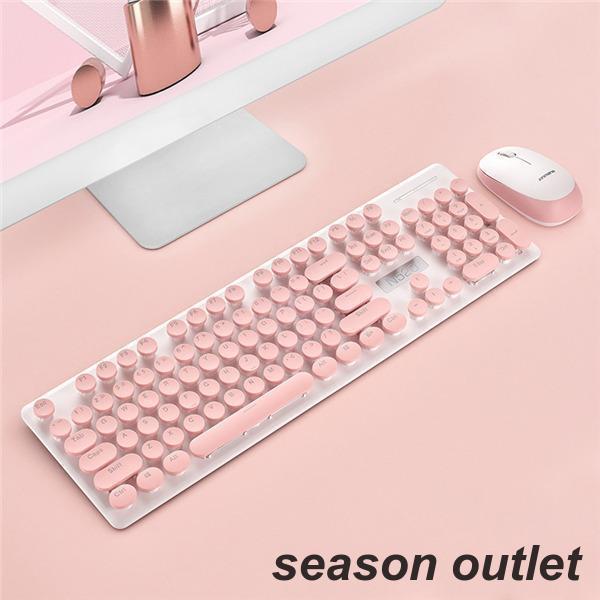 ワイヤレスキーボード マウス セット USB充電式 104キー 無線