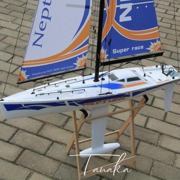 リモコン 帆掛け船 2.4Gリモコン船 大型ラジコンボート 船の長さ800mm