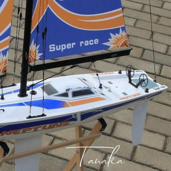 リモコン 帆掛け船 2.4Gリモコン船 大型ラジコンボート 船の長さ800mm