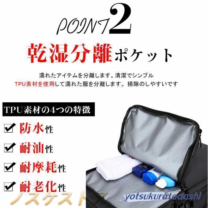 コスパ ビジネス リュック メンズ 大容量 防水 a4 pc usbポート 多機能