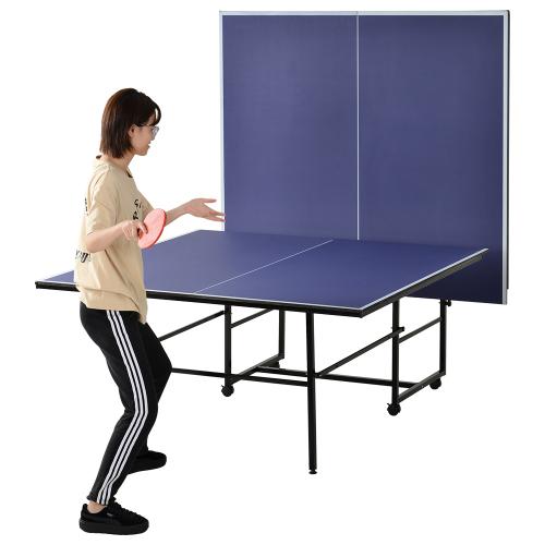 卓球台 国際規格サイズ セパレート式 移動キャスター付 家庭用サイズ  