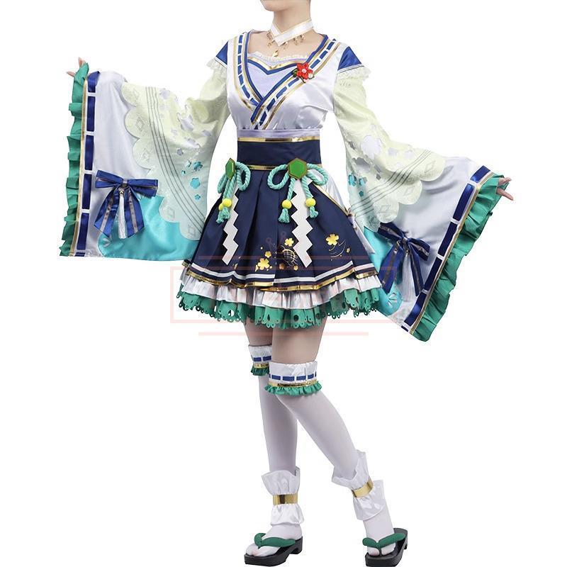 【希少】 ウマ娘 プリティーダービー 風 サトノダイヤモンド コスプレ衣装 ウィッグ 靴 コスチューム 演出服 アニメ ゲーム ハロウィン cosplay 変装 【X1852604156】(11440円)